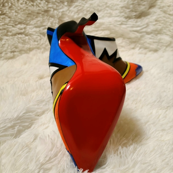 Christian Louboutin Multicolor Red Bottoms - Picture 3 of 3
